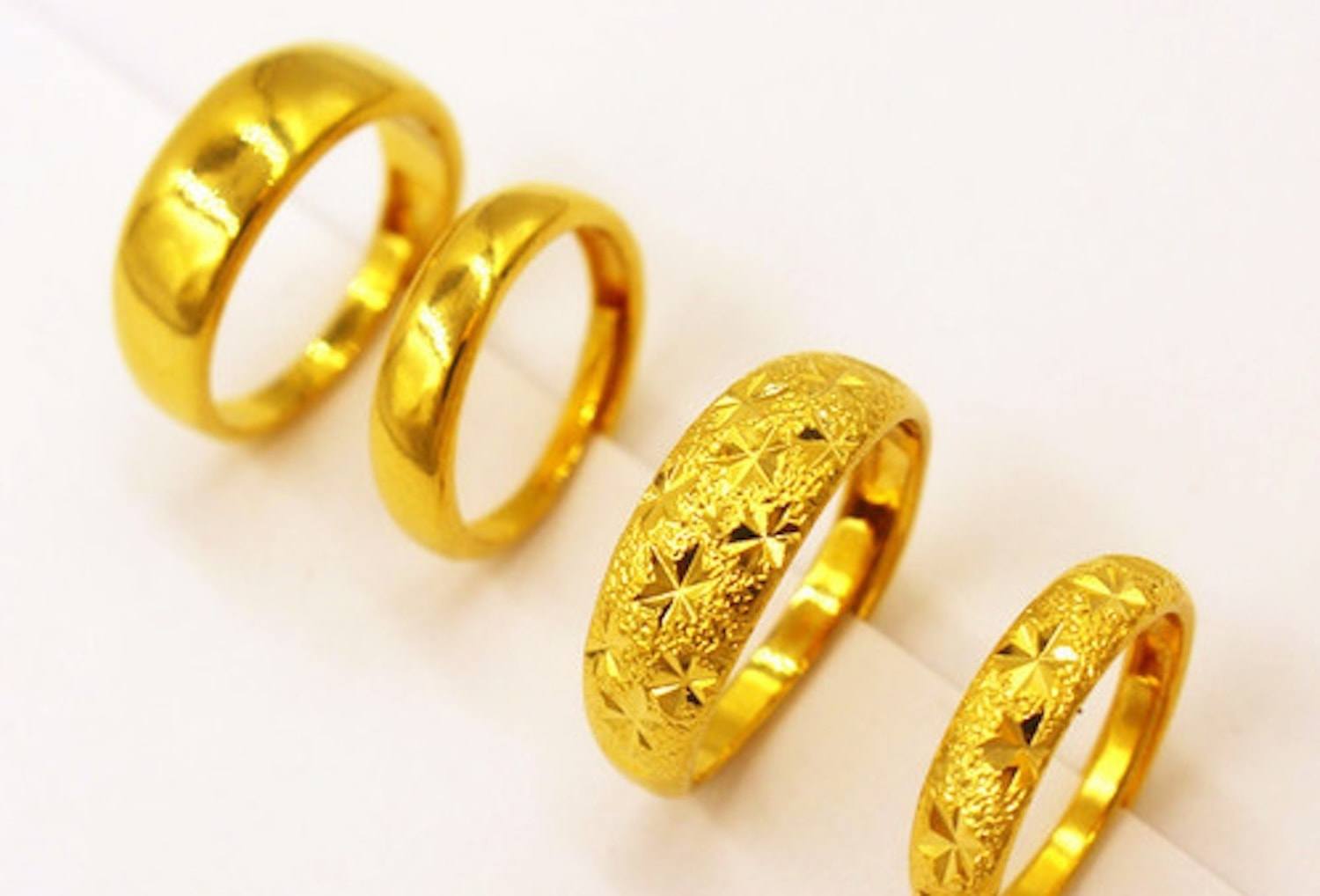 Vàng nhẫn tăng giá mạnh. Ảnh minh họa