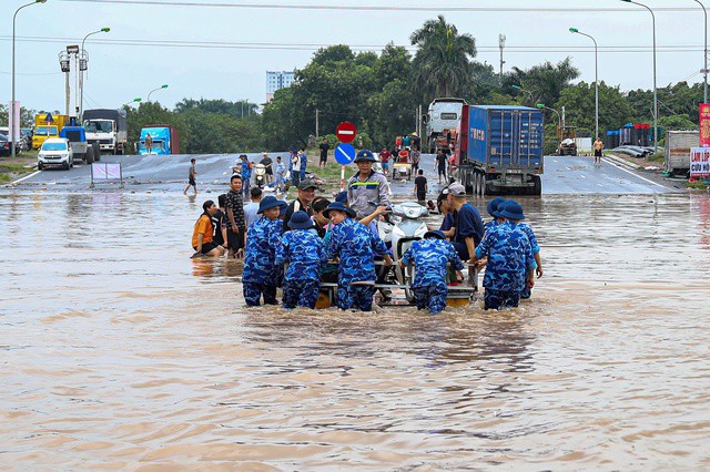 10 ngày tới sẽ xuất hiện một số hình thái thiên tai nguy hiểm. Ảnh: Tuấn Anh