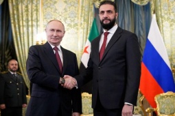 Tín hiệu gây chú ý của Tổng thống lâm thời Syria khi gặp trực tiếp ông Putin