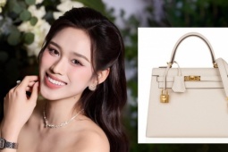 Dâu hào môn Đỗ Thị Hà phối túi Hermes 600 triệu đồng với đủ kiểu đồ