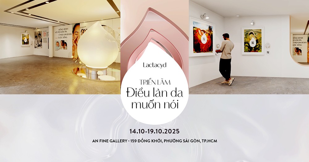 Khách tham quan sẽ được dẫn dắt qua hành trình trải nghiệm gồm nhiều điểm chạm, từ khi nhận thẻ hành trình ở cổng sự kiện, làm quen với sản phẩm tại khu vực trưng bày đến lắng nghe những tư vấn chuyên sâu từ chuyên gia da liễu.