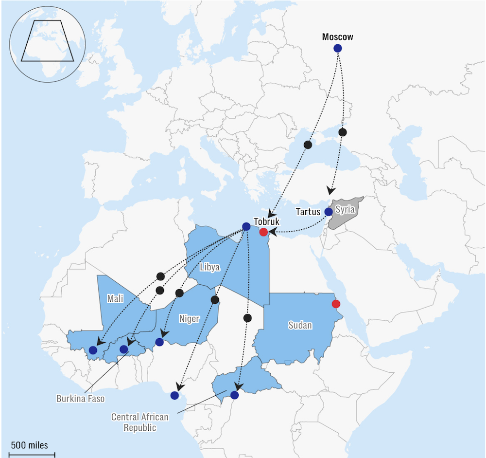 Căn cứ ở Syria đóng vai trò quan trọng giúp Nga duy trì hiện diện ở Địa Trung Hải và châu Phi. Ảnh: Telegraph.