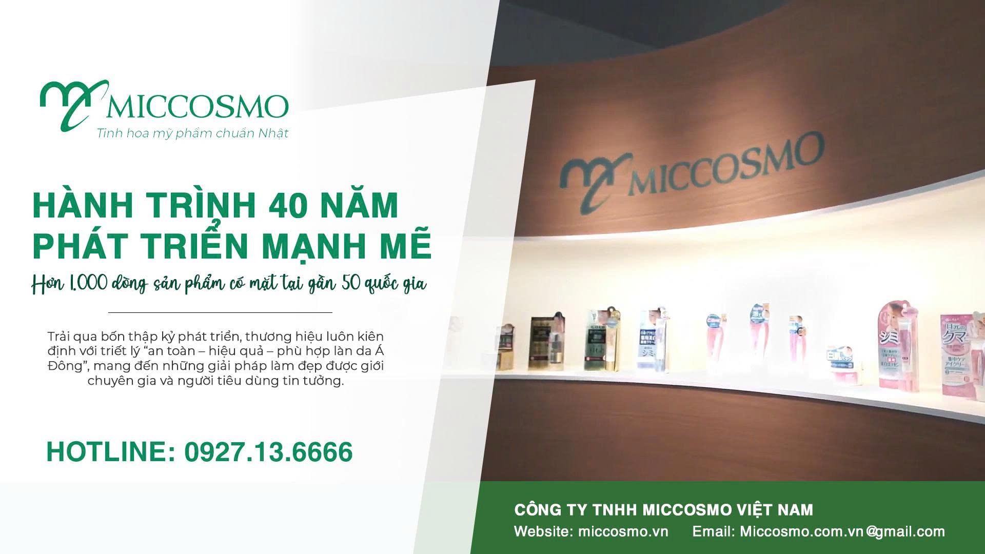 Hành trình 40 năm phát triển rực rỡ của Miccosmo