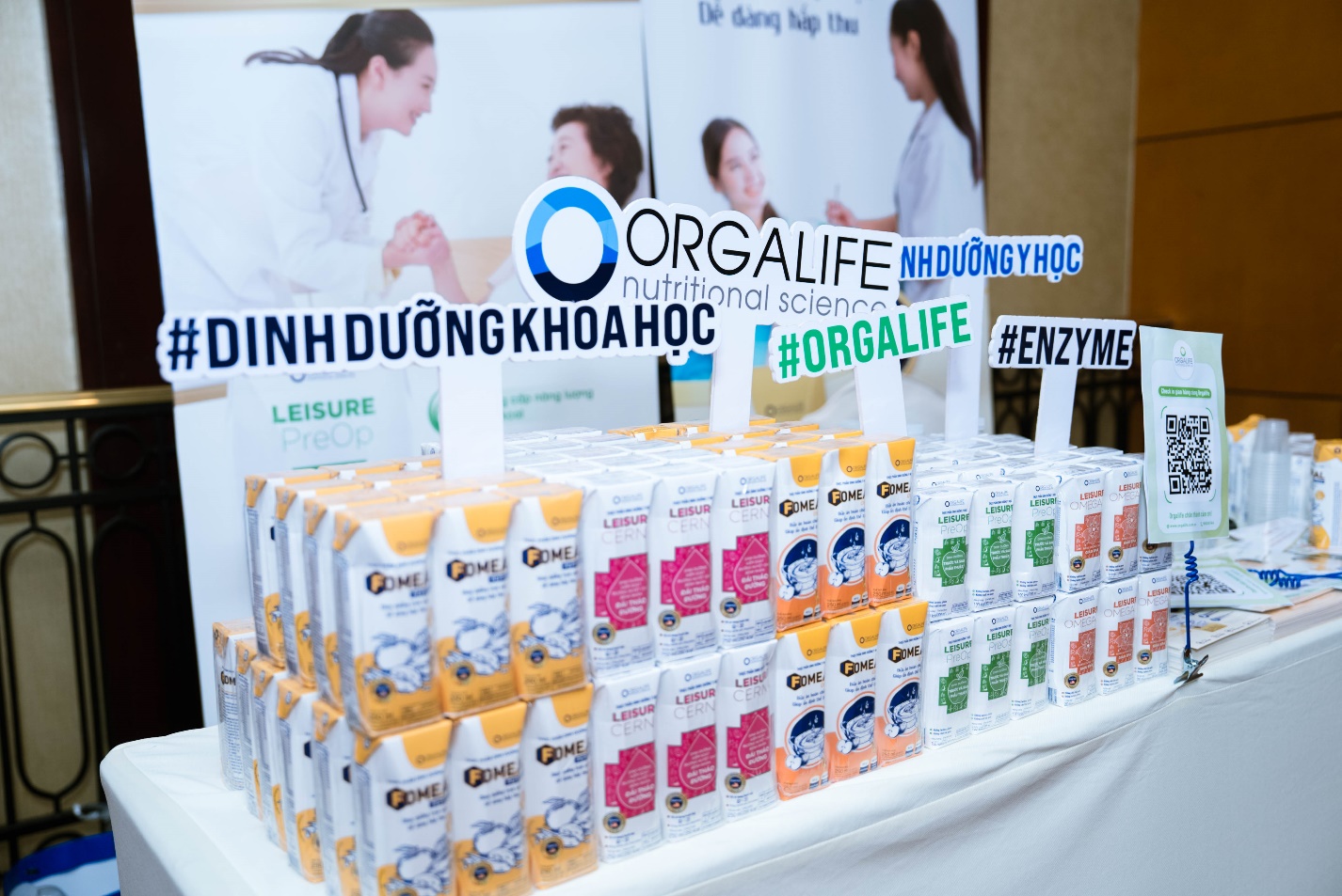Orgalife nghiên cứu, phát triển và sản xuất đa dạng thực phẩm dinh dưỡng y học phù hợp cho từng bệnh lý. Nguồn: Orgalife.