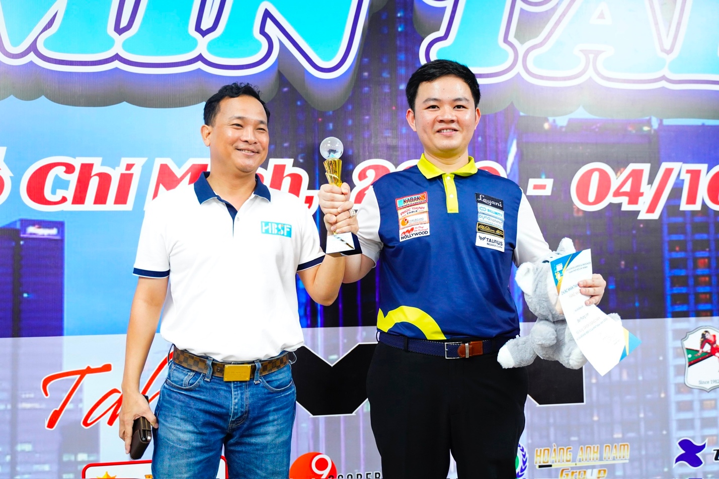 Cơ thủ Bao Phương Vinh - Đại diện hình ảnh Billiards Phúc Thịnh