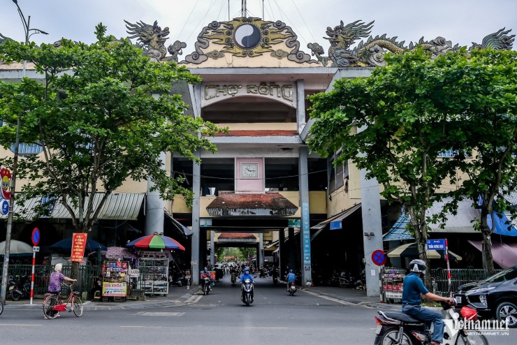 Chợ Rồng Nam Định từng là khu chợ đầu mối rất sầm uất.