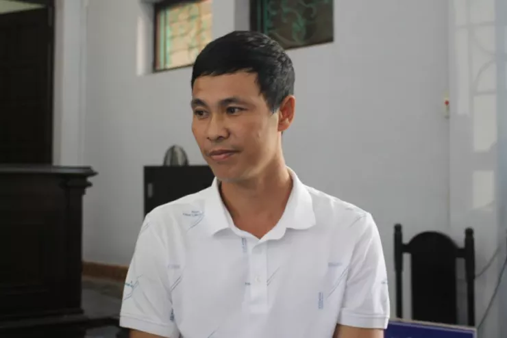 Bị cáo Thái Khắc Thành tại phiên tòa phúc thẩm.