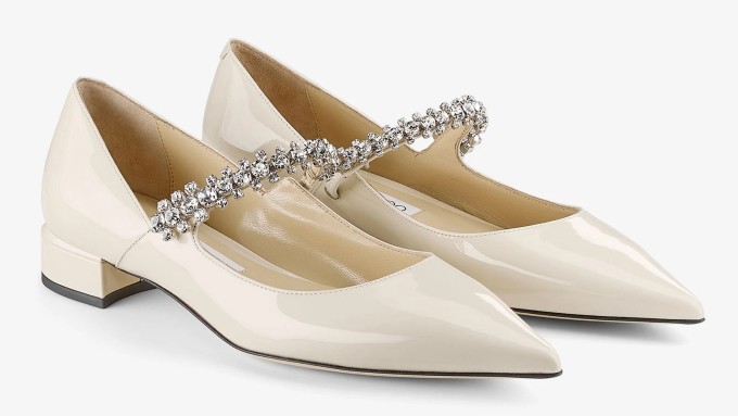 Đôi giày Jimmy Choo Bing Pump Flat của nàng dâu hào môn.