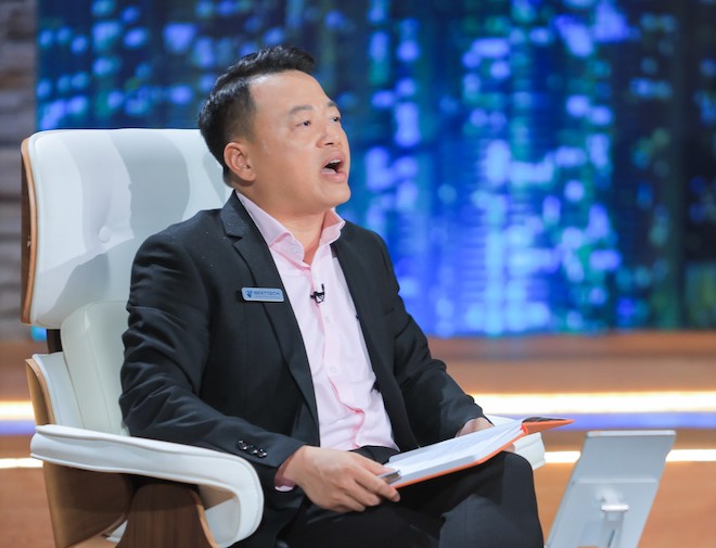 Shark Bình nổi tiếng với các từ "ngáo giá", "gió đông", "long mạch", "tri kỷ",... trên sóng Shark Tank.
