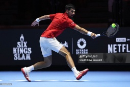 Thể thao - Djokovic bất lực, "đổ lỗi" cho Sinner vì thất bại chóng vánh ở Six Kings Slam