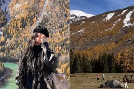 Lạc lối giữa sắc thu lộng lẫy như cổ tích bên hồ Kanas