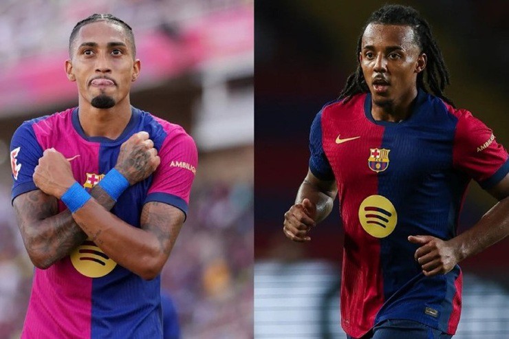 Raphinha và Kounde từng bị phạt vì đến muộn trong buổi họp đội