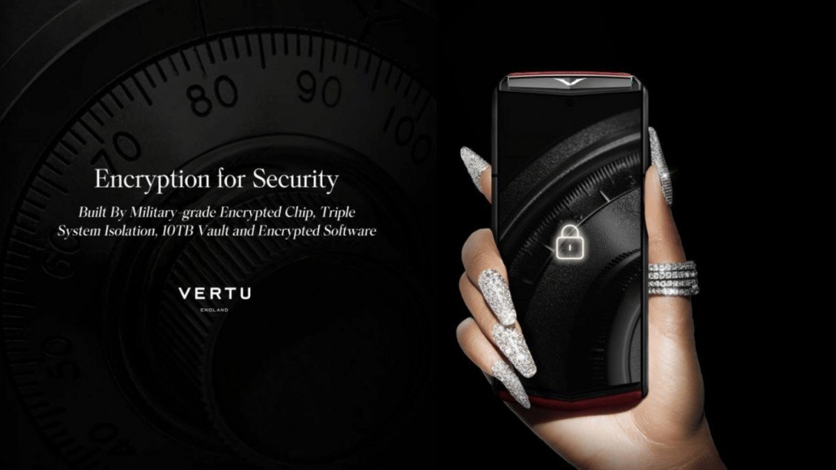 Điện thoại Vertu có khả năng bảo mật cực cao.