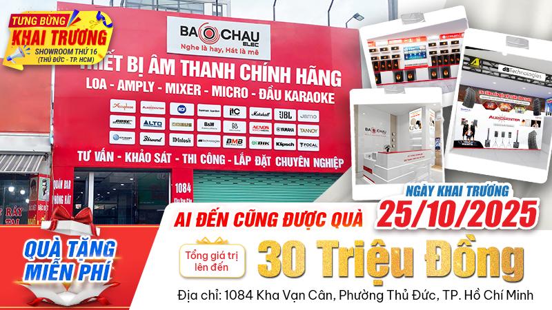 Trải nghiệm mua sắm thiết bị âm thanh đỉnh cao với vô vàn quà tặng giá trị