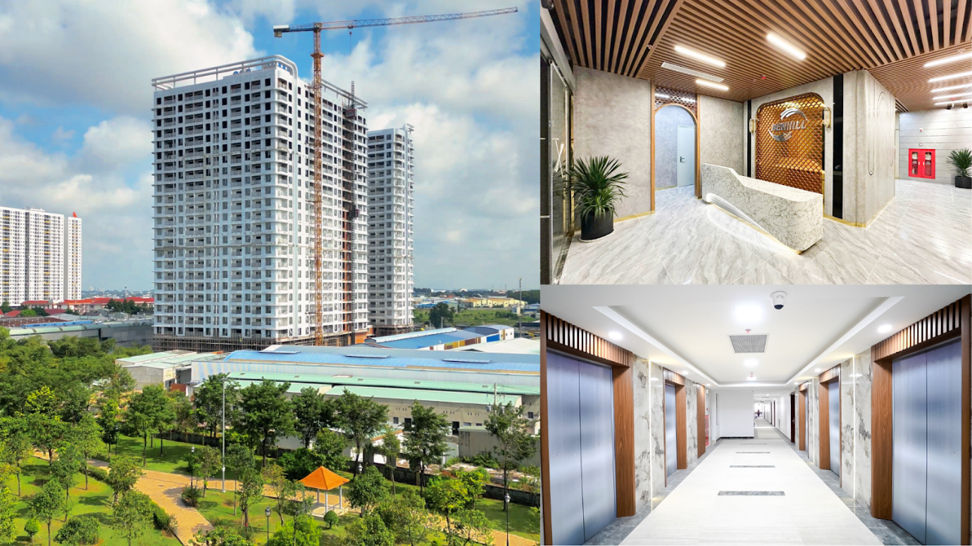 Tiến độ thực tế tại dự án chung cư Benhill