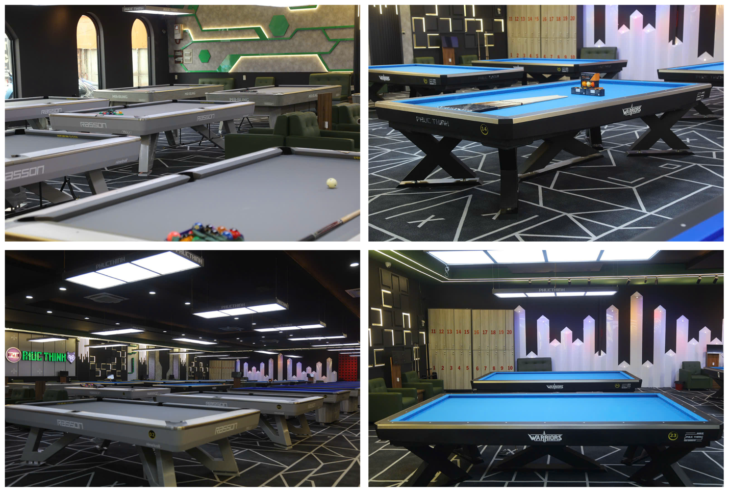 Địa điểm thi đấu cùng trang thiết bị được đầu tư hiện đại