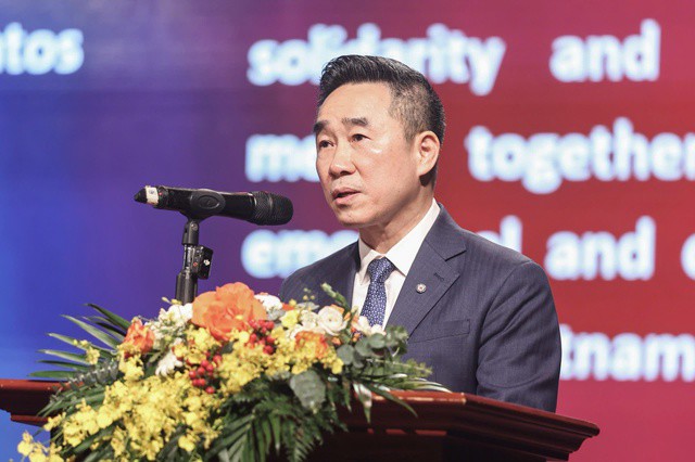 Ông Nguyễn Hải Anh, Phó chủ tịch - Tổng Thư ký Trung ương Hội Chữ thập đỏ Việt Nam. Ảnh: Hải Anh