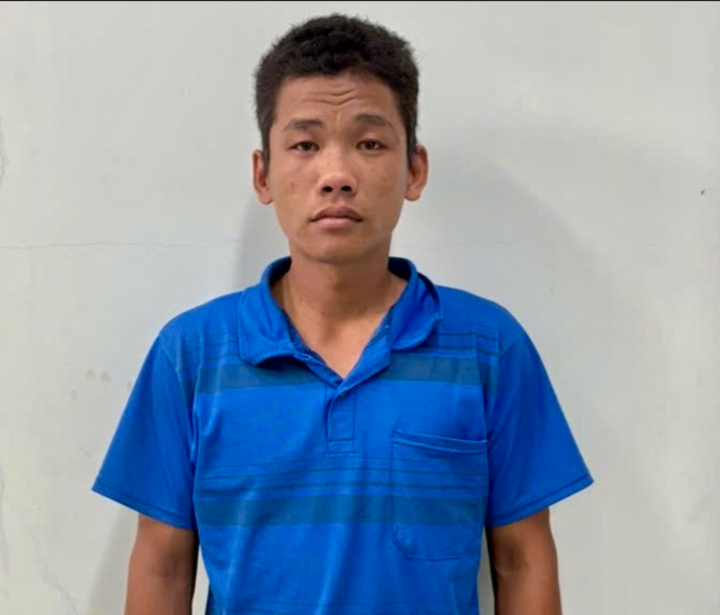 Người cha bị khởi tố, bắt tạm giam vì hành vi bạo hành con trai 7 tuổi. (Ảnh: CACC)