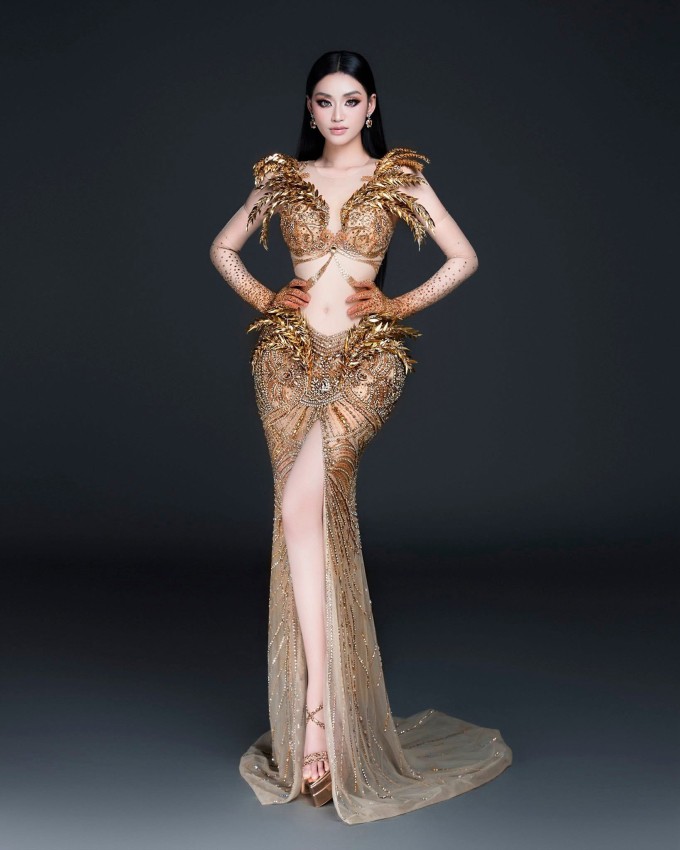 Yến Nhi ở phần thi hô tên, trước khi trượt top 22