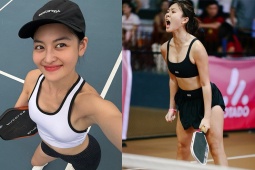 Hot girl “vén váy” giành chức vô địch pickleball, ngược dòng ngoạn mục ở chung kết