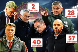 Liverpool có truyền thống "đá ghế" HLV MU, xôn xao clip Amorim bật khóc