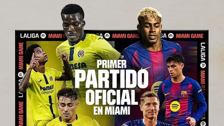 Ý tưởng tổ chức trận Villarreal - Barcelona ở Mỹ vấp phải sự phản đối dữ dội từ giới cầu thủ Tây Ban Nha