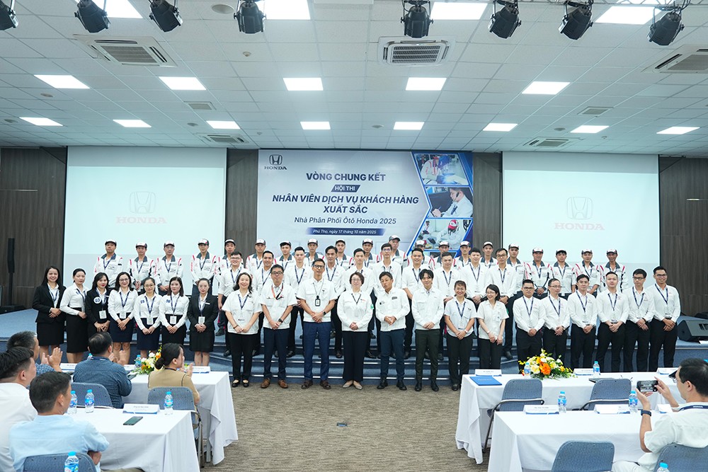 Honda Việt Nam tổ chức thành công “Hội thi Nhân viên dịch vụ khách hàng xuất sắc” cho các Nhà Phân phối Honda Ôtô trên toàn quốc - 1