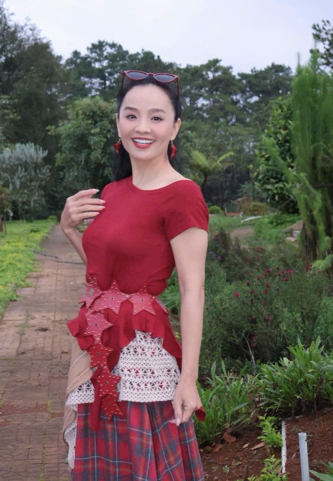 Diễn viên trẻ trung, sống lạc quan sau những sóng gió.&nbsp;