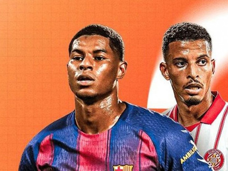 Barcelona vs Girona 경기 사진