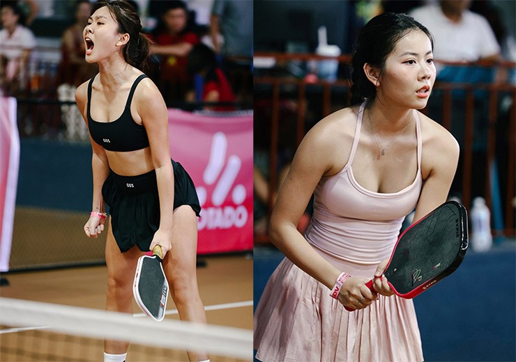 Hot girl “vén váy” giành chức vô địch pickleball, ngược dòng ngoạn mục ở chung kết - 2