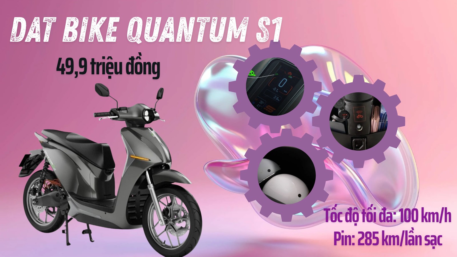 Xe máy điện - món quà thiết thực cho phái đẹp dịp 20/10 - 5