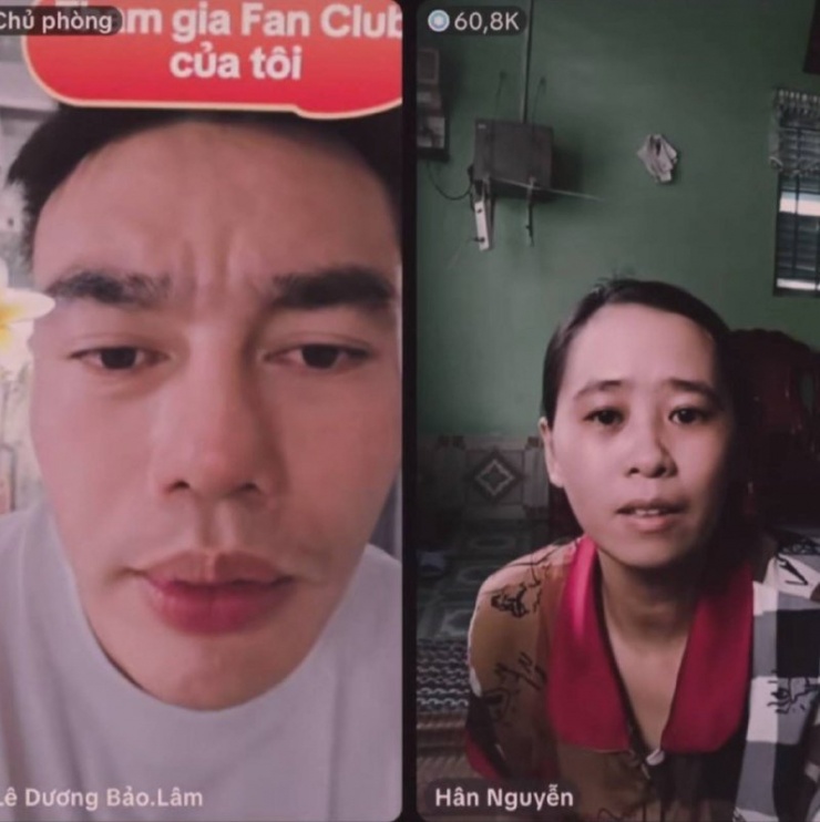 Những video trò chuyện của Lê Dương Bảo Lâm và Hân Nguyễn gây sốt.