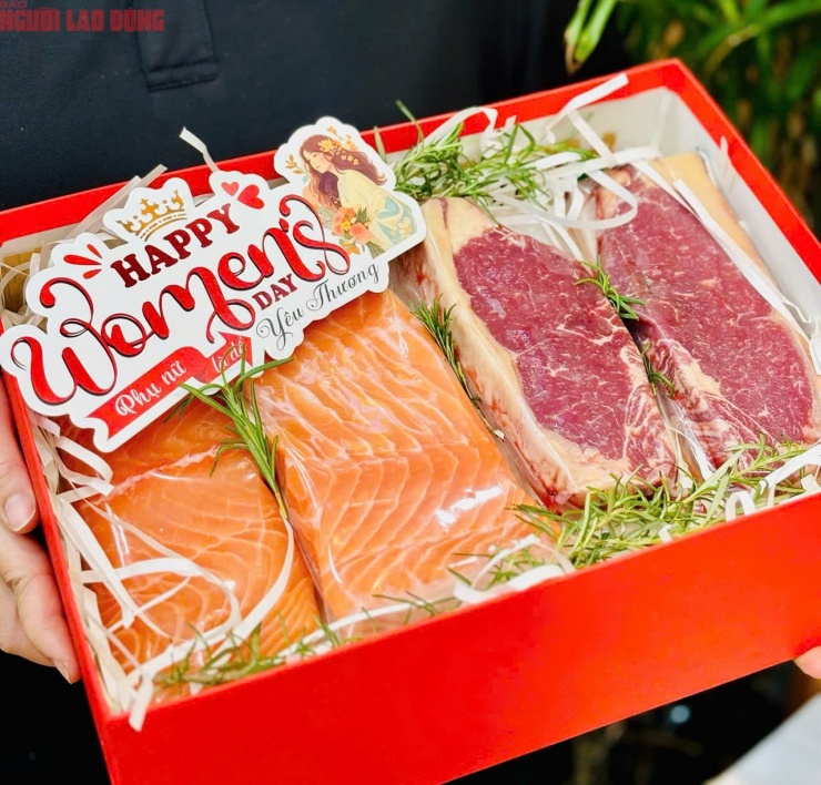 Thực phẩm tươi sống thành quà tặng