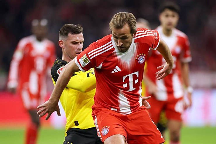 Video bóng đá Bayern Munich - Dortmund: Dấu ấn Harry Kane (Bundesliga)