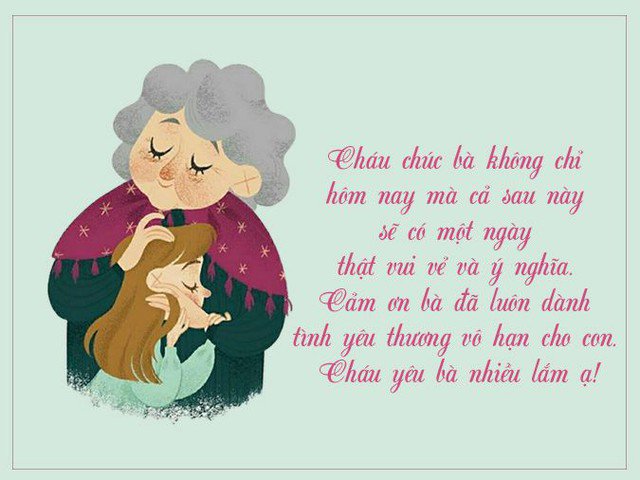 Những lời chúc ngày Phụ nữ Việt Nam 20/10 kính tặng bà là cách thể hiện tình cảm chân thành của con cháu.