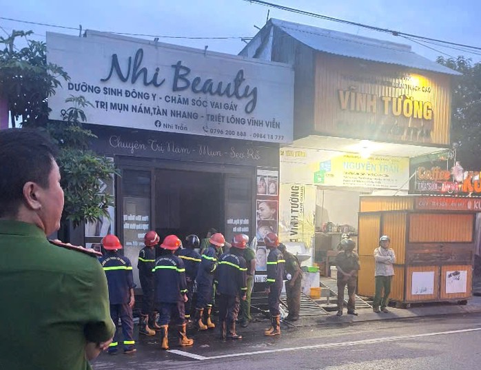 Căn nhà bà Trần Thị Thảo N. cháy bất thường trong đêm, nghi do bị phóng hoả