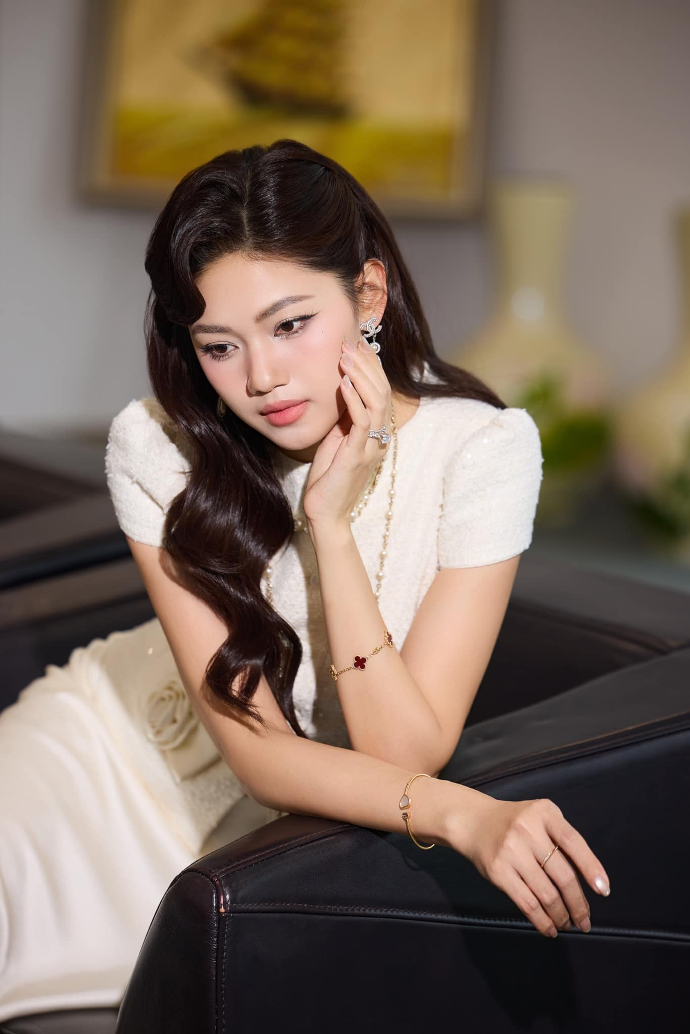 Nhan sắc ngày càng thăng hạng của Á hậu Thanh Tú.