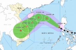 Bão Fengshen vào Biển Đông, mạnh cấp 9
