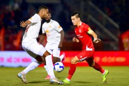 Trực tiếp bóng đá Công an TP.HCM - Hà Tĩnh: Thanh Tùng cứu thua giữ lại 1 điểm (V-League)