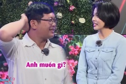 Gái xinh “tưng tửng” khuấy đảo sân khấu hẹn hò khiến bạn trai toát mồ hôi