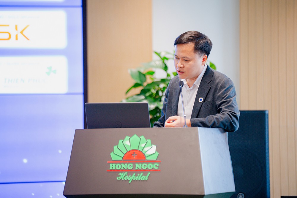 ThS.BSNT. Nguyễn Xuân Quang - Trưởng Khoa TMH và PT Đầu cổ, Hồng Ngọc tại Hội nghị
