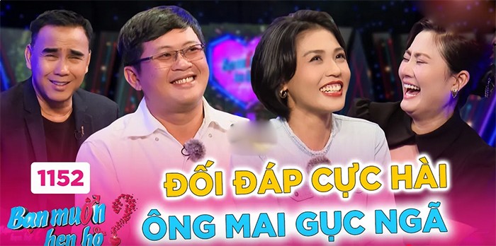 Gái xinh “tưng tửng” khuấy đảo sân khấu hẹn hò khiến bạn trai toát mồ hôi - 1