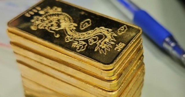 Giá vàng miếng SJC trên thị trường tự do giảm t...