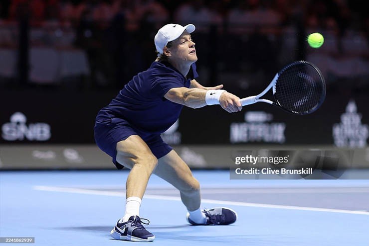 Sinner chơi quyết tâm