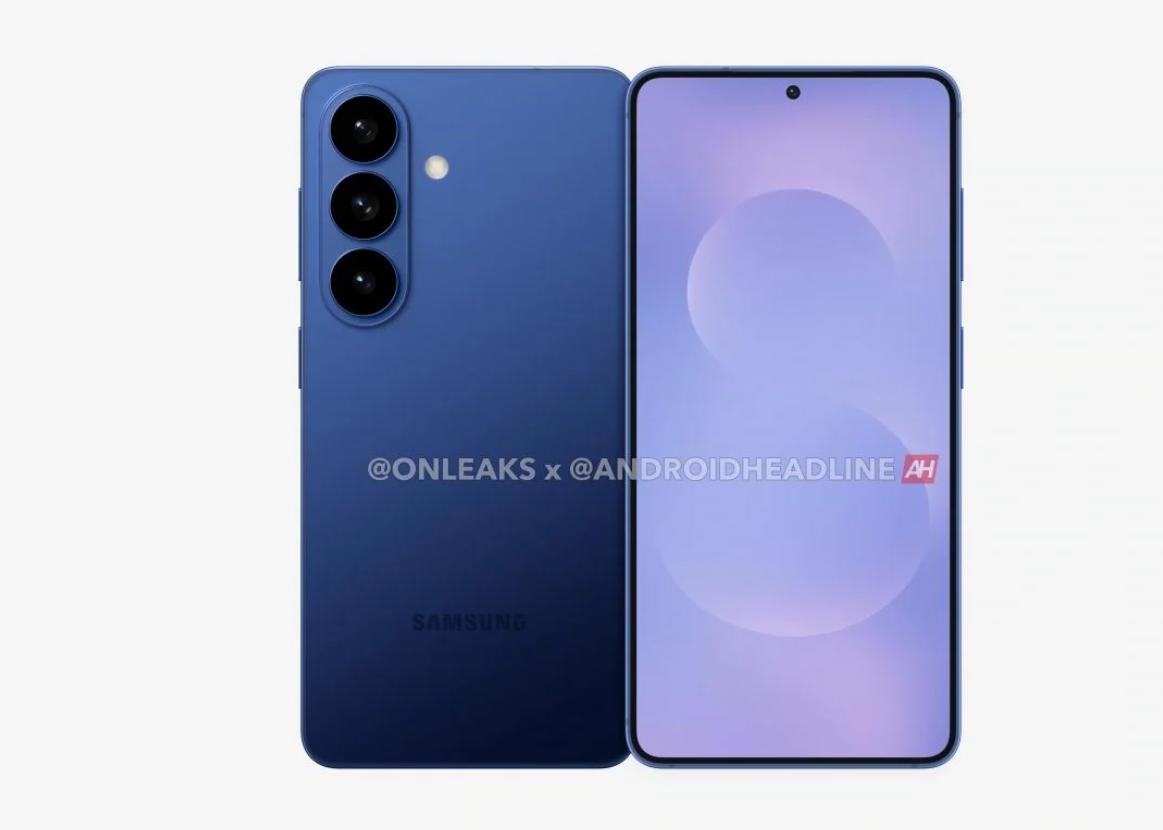 Màu dự kiến của Galaxy S26, Galaxy S26 Plus, Galaxy S26 Pro sẽ có màu xanh đậm.