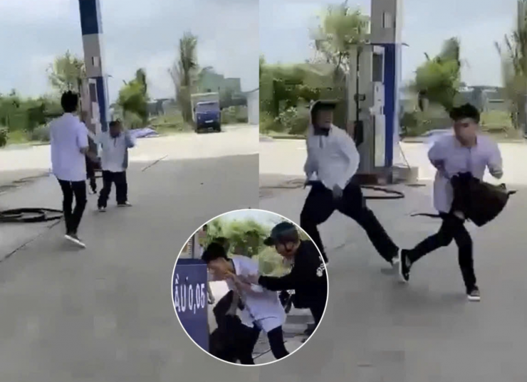 Hiện trường nơi xảy ra sự việc. Ảnh: CTV