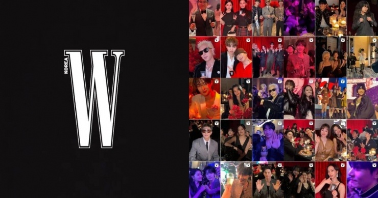 W Korea xóa toàn bộ bài đăng, hình ảnh tại sự kiện xa hoa ngày 15/10.
