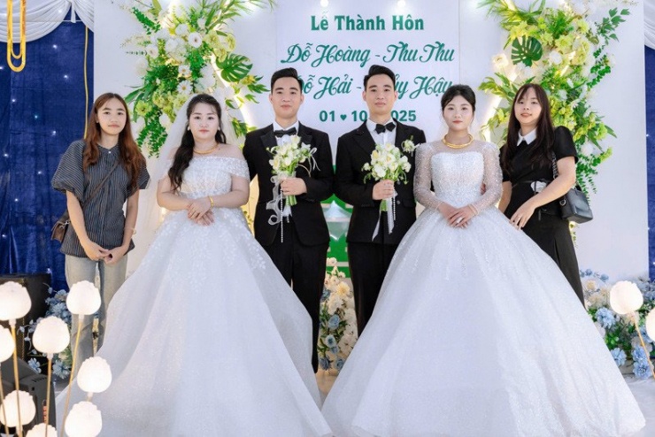Người thân, bạn bè 3 bên cùng đến chung vui&nbsp;
