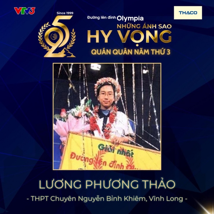 Lương Phương Thảo - THPT Chuyên Nguyễn Bỉnh Khiêm, Vĩnh Long