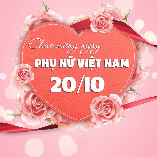 Những mẫu thiệp chúc mừng ngày Phụ nữ Việt Nam 20/10 online đẹp nhất.
